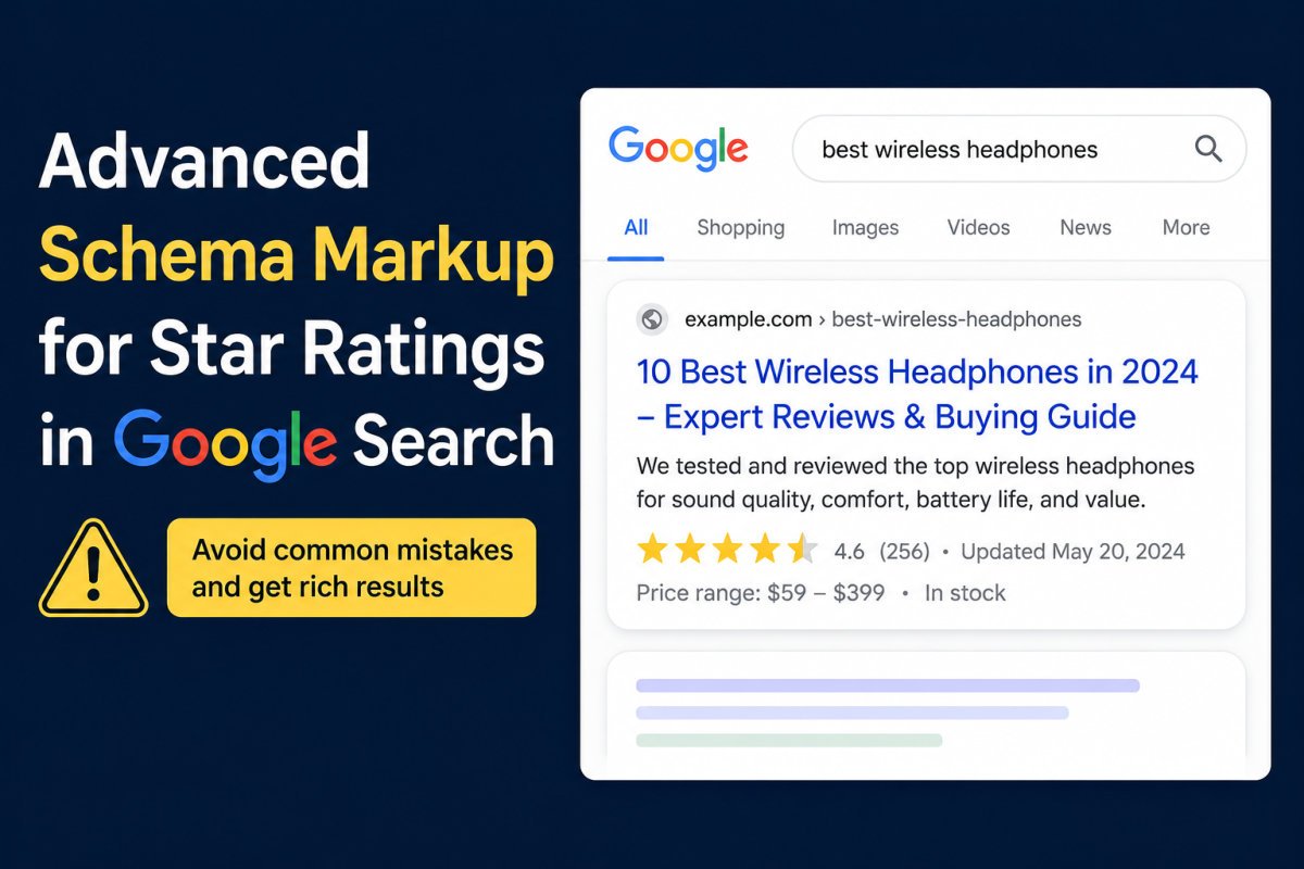 Advanced Schema Markup for Star Ratings in Google Search