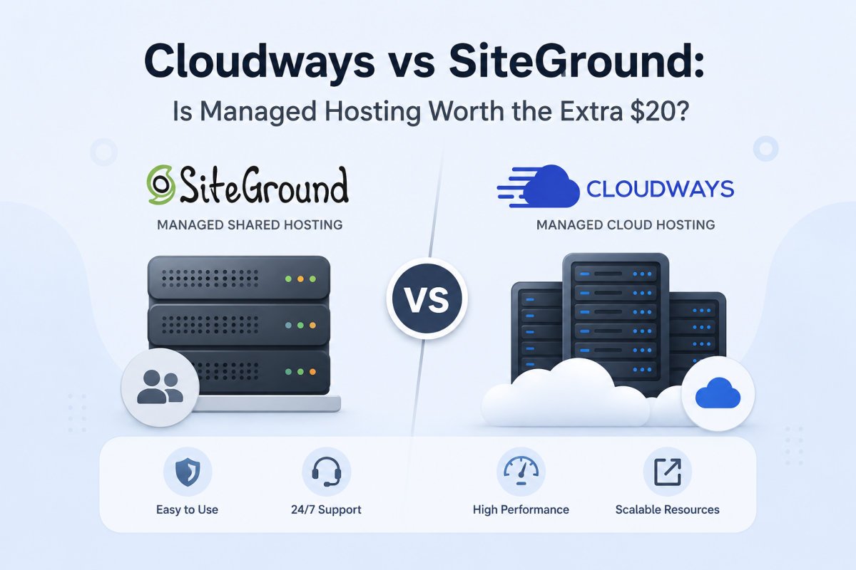 Cloudways vs SiteGround comparison guide