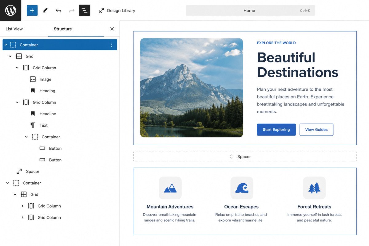 GenerateBlocks Review 2026: Lightweight, But Is It Fast to Use? 1 GenerateBlocks Review Editor