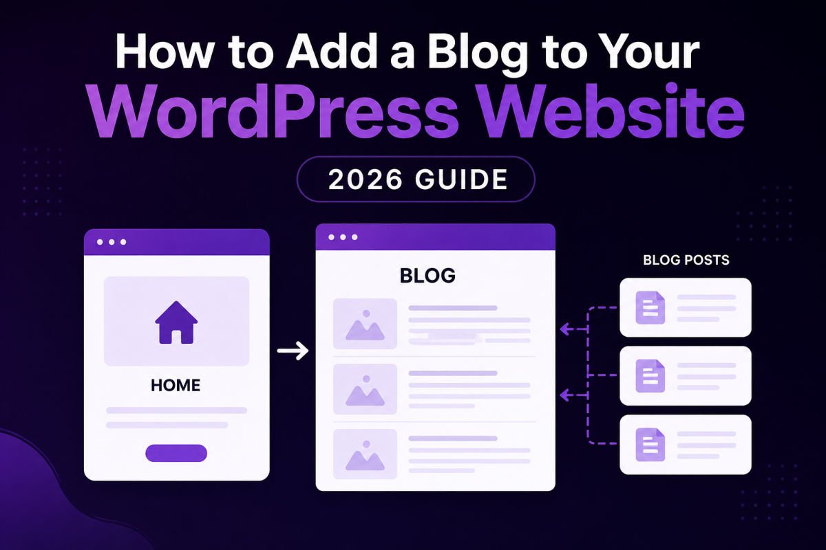How to Add a Blog to Your WordPress Website (2026 Guide) 1 How to Add a Blog to Your WordPress Website 2026 Guide