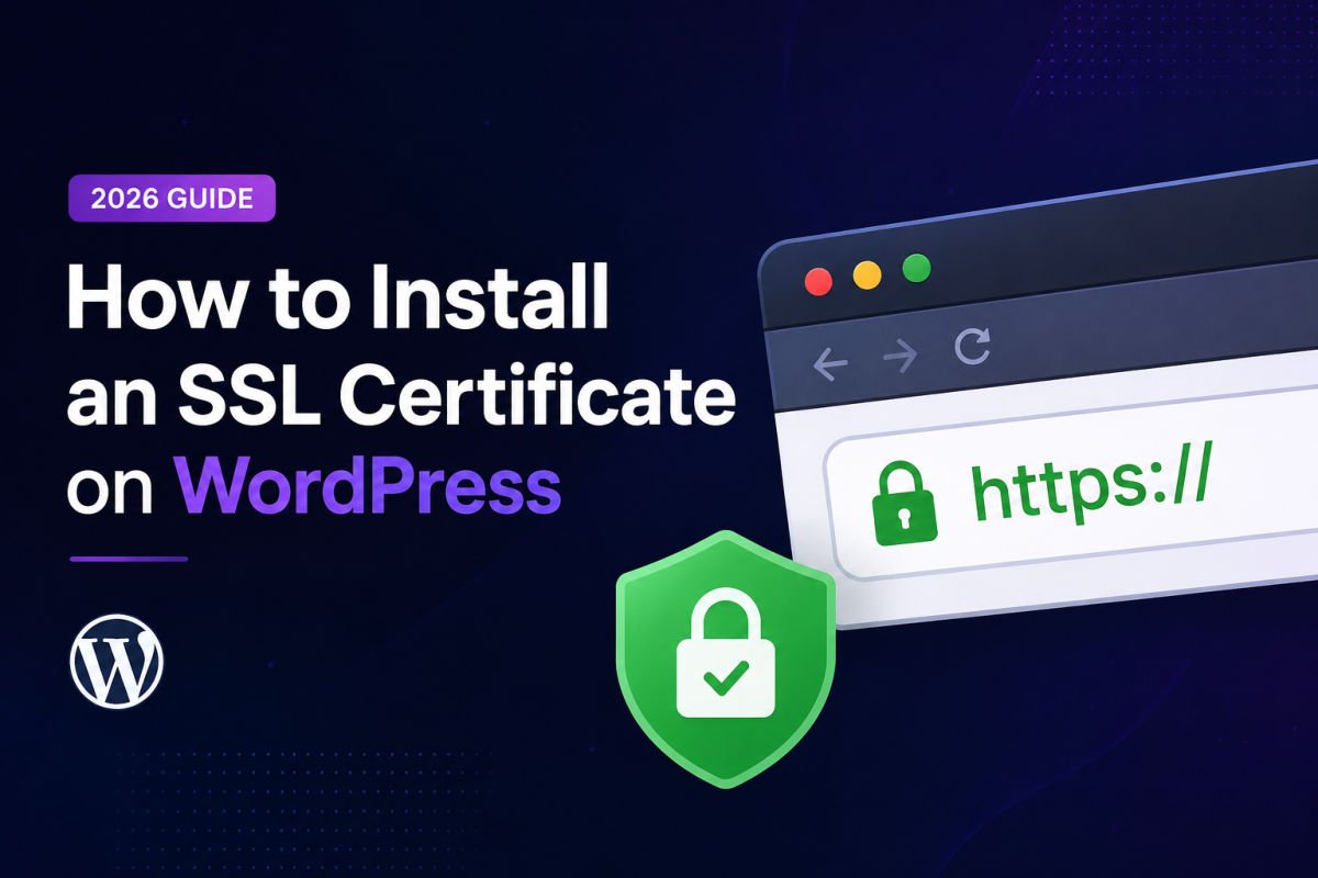 How to Install an SSL Certificate on WordPress (2026 Guide) 1 How to install an SSL certificate