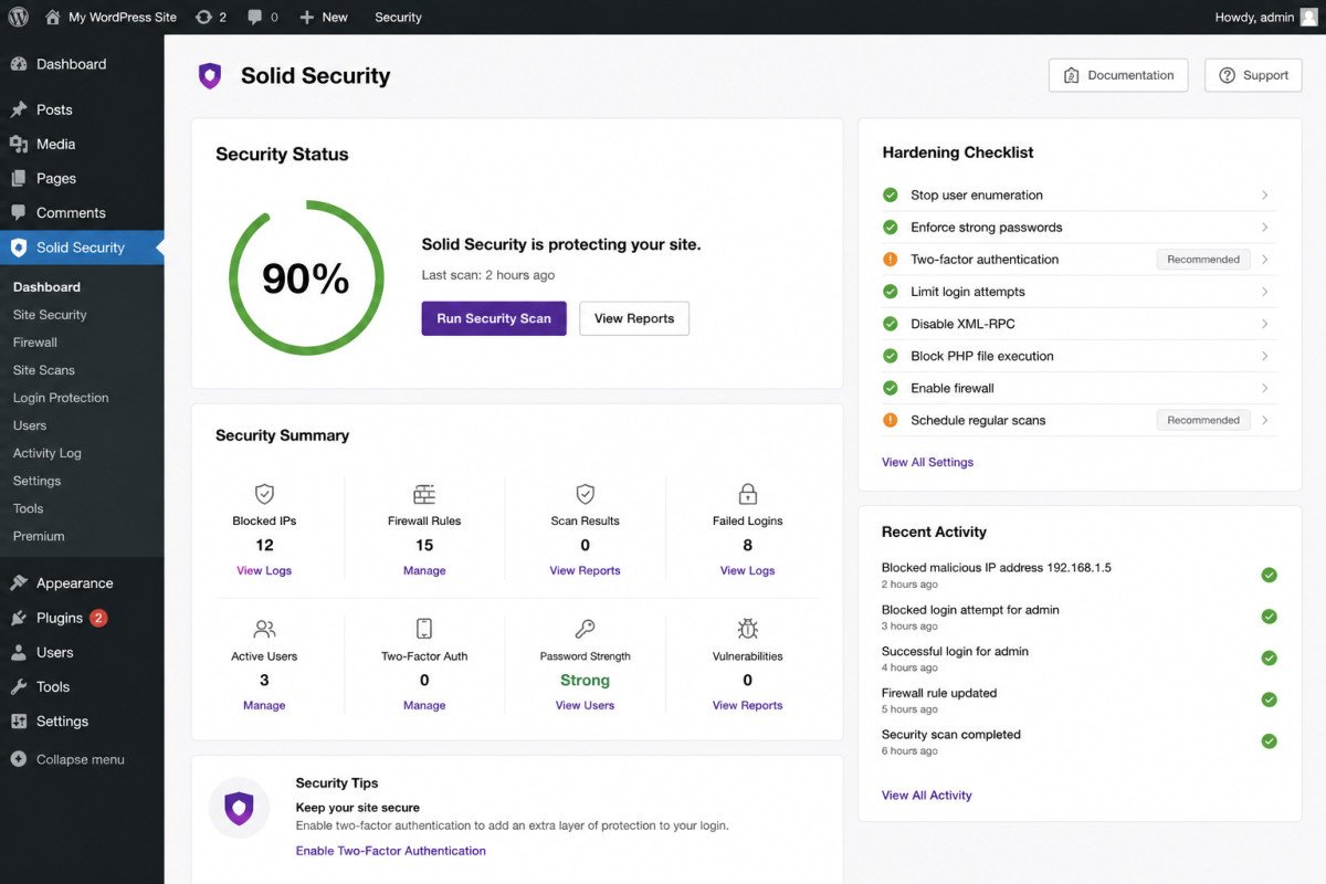 Solid Security Review 2026: What It Doesn't Do 1 Solid Security Dashboard Overview