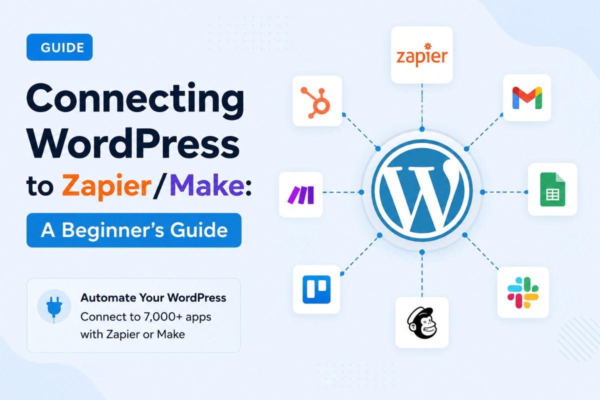 Connecting WordPress to Zapier/Make: A Beginner’s Guide (2026)