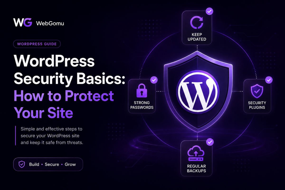 WordPress Security Basics: How to Protect Your Site 1 WordPress security basics guide