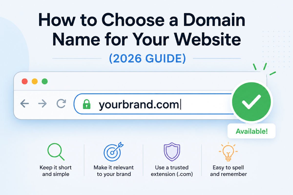 How to choose a domain name for your website