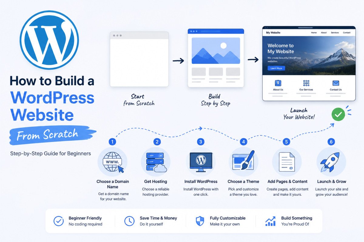 How to Build a WordPress Website From Scratch (2026)