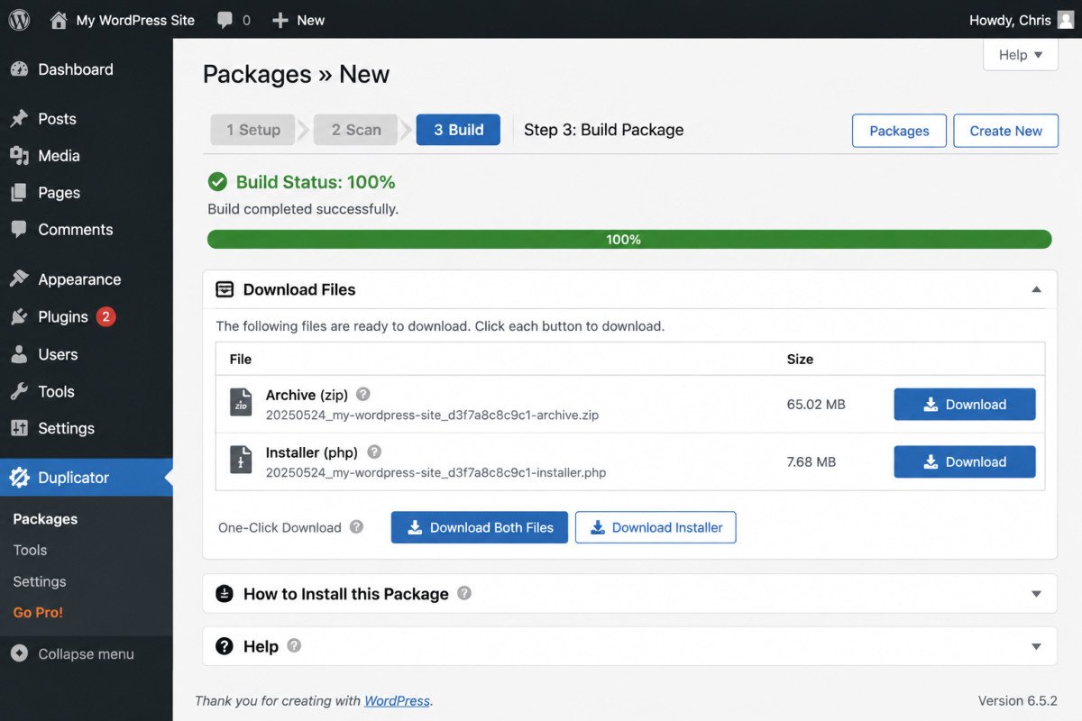 WordPress Website Migration: The Complete Guide (2026) 2 Packages Build Complete